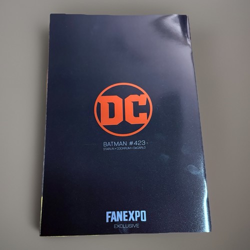 BATMAN 423 FAN EXPO ESCLUSIVA SILVER FOIL VARIANTE VERGINE LDT 1000 TODD MCFARLANE - Foto 2 di 2