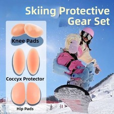 Silicone Pads Protective Gear Knee Pads Hip Pads for Skiing Snowboarding Use