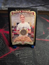 2012 Upper Deck Goodwin Champions Joey Chestnut #121 Nathan's Hot Dog Champion