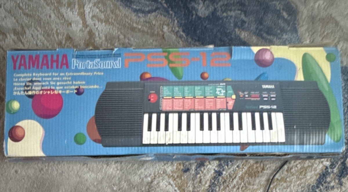 Yamaha PortaSound Pss-12 Keyboard - Works for sale online | eBay