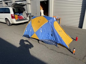 Vintage Sierra Designs Tiros Assault CD 2 person 4 season expedition tent #4
