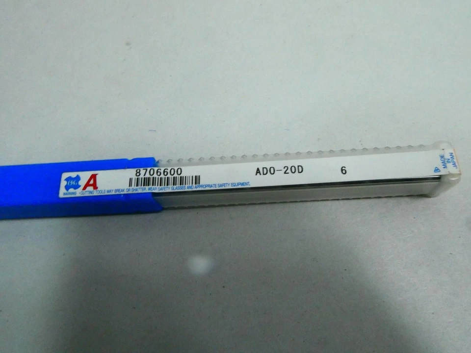 Osg 8706600 AD0-20D Extra Long Carbide Drill 6.00mm - Image 4 of 4