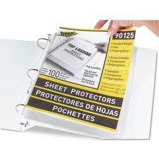 C-Line 90125 8.5 x 11 Top-Load Polypropylene Sheet Protectors - CL 100/Box New