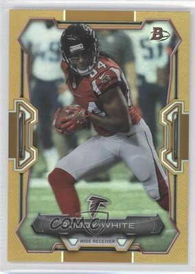 2015 Bowman Gold Rainbow Foil 72/75 Roddy White #6 0f8