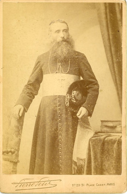 Pierre Petit, Abessinien, Cardinal Vintage Albumdruck. Kabinettkarte Auflage