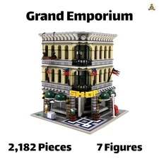 NEW Grand Emporium 2,182 Pieces Large Creative Construction Kit for Children