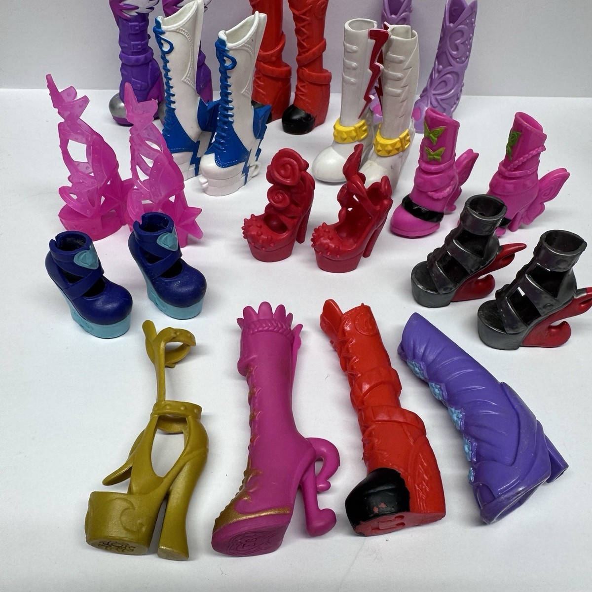 Lot of My Little Pony Equestria Girls 10 Pair Replacement Boots Shoes 4  Singles | eBay