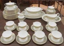 ROYAL DOULTON “ENGLISH RENAISSANCE”  16 Place Settings + Server Pieces/EUC MINT!