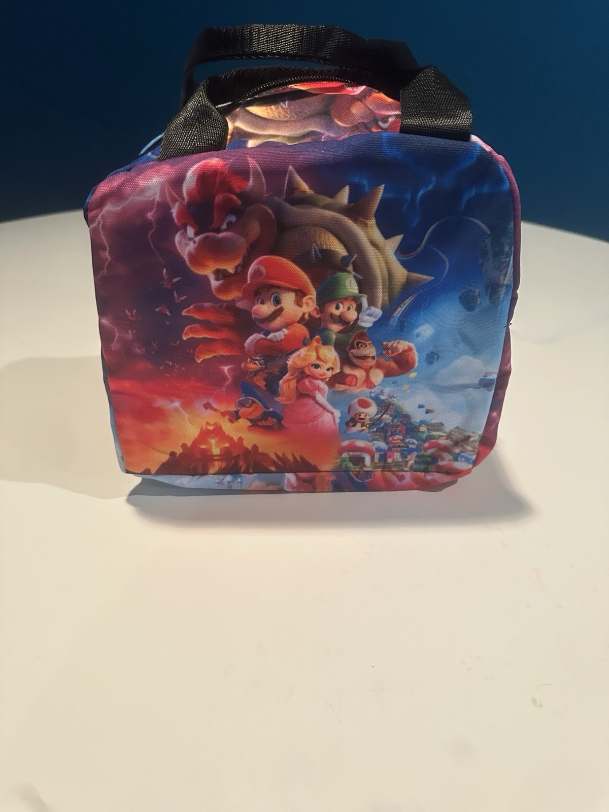 Super Mario Bros Movie Lunch Bag Box insulated -Brand New!