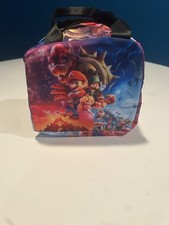 Super Mario Bros Movie Lunch Bag Box insulated -Brand New 