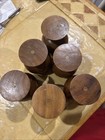 Carved Wooden Hawaiian Goblets Set of 6 — photo 3