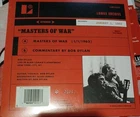 Bob Dylan Masters Of War 7" RSD NEW SEALED Live Apt. 1.1.63 +commentary