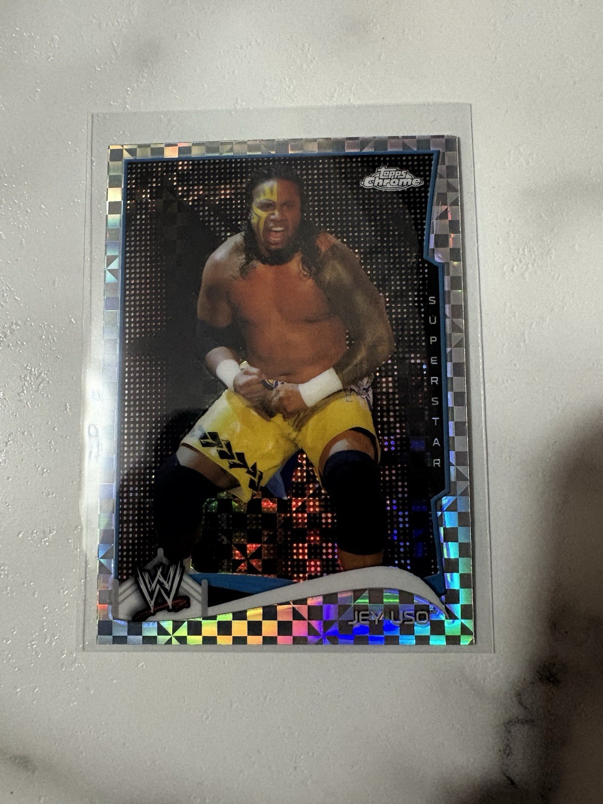 2014 Topps Chrome WWE X-Fractor Jey Uso #73