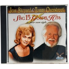 Jean Shepard & Tommy Overstreet - Sing 15 Gospel Hits CD 2005 Country Gusto Jean Shepard & Tommy Overstreet - Sing 15 Gospel Hits CD 2005 Country Gusto