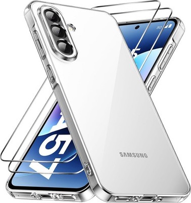 Hülle 2 x 9H Glas für Samsung Galaxy A57 A17 A56 A16 A55 A15 A54 A14 A53 A13 5G