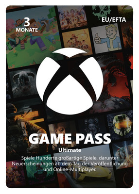 XBOX Game Pass ULTIMATE- 3 Monate (DE) I Sofortlieferung