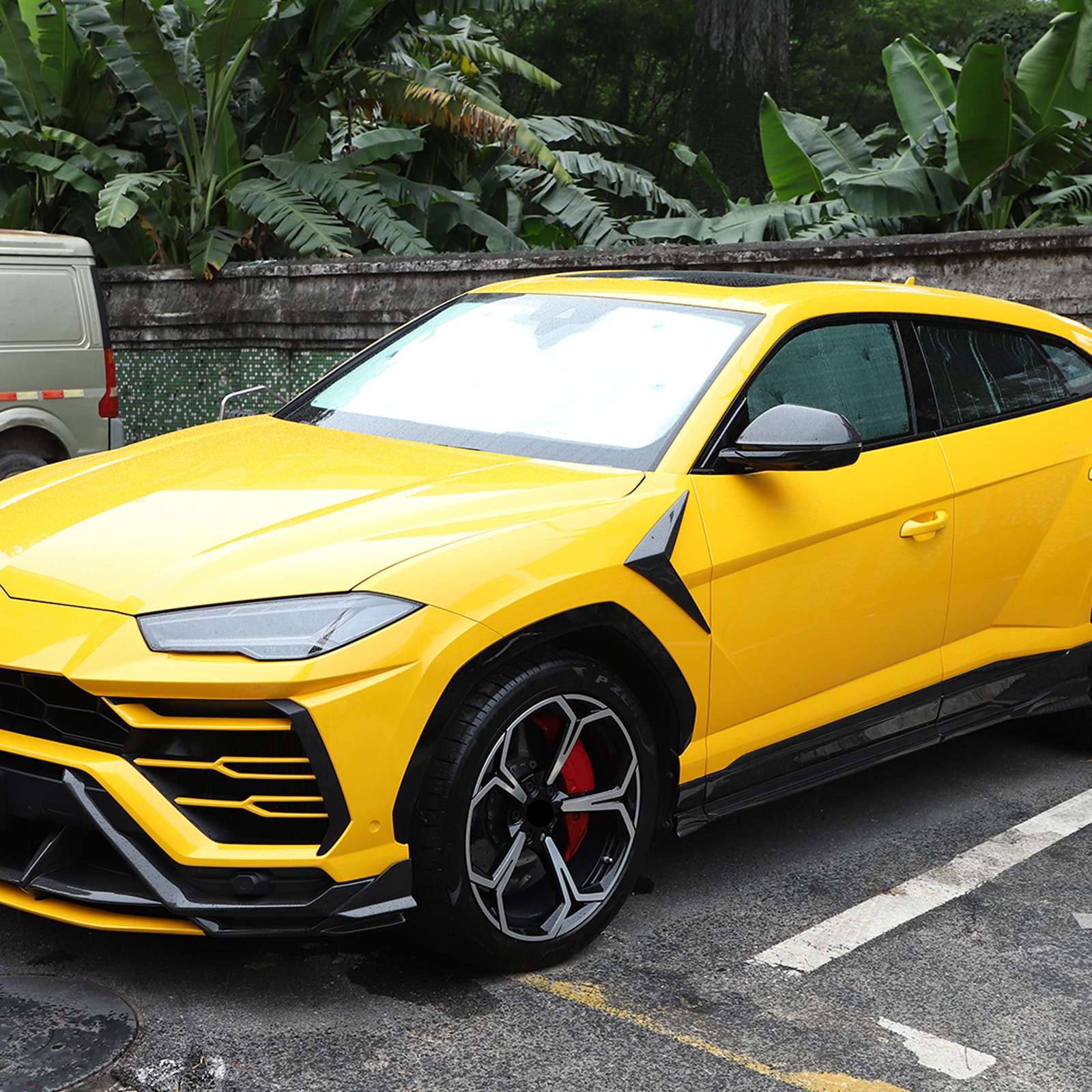 8PC Full Window Sunshade Visors Shield UV Block Cover For Lamborghini URUS 18-23