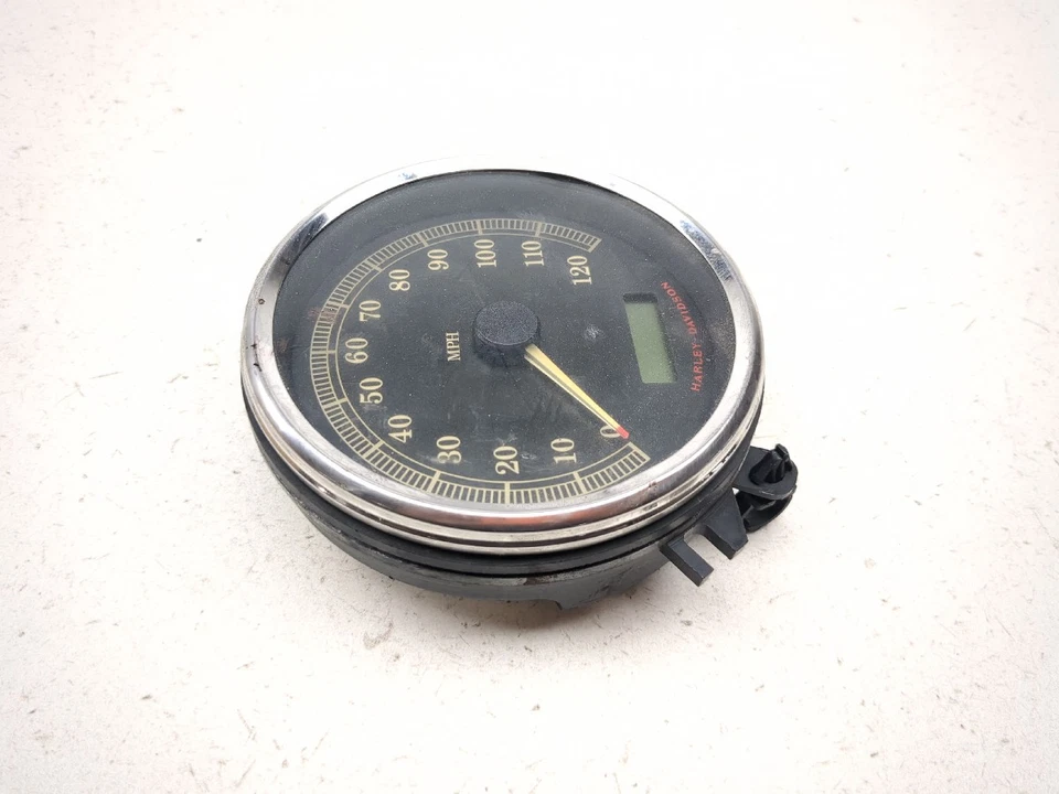 Pantalla velocímetro calibre FLSTF 07-17 Harley Softail Fatboy 67033-08 Foto 2 de 4