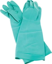 Sank1|#San Jamar 19NU-M Nitrile Dishwashing Glove (Pair), Nitrile-Rubber,Gree...