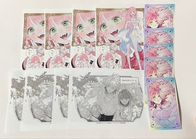 Hana Hidden Your Meteor Animate Bonus Bundle Sale Card Manga Board Hana Meteor