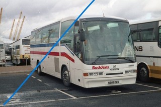 BUS NEGATIVE 35M BUDDENS OF ROMSEY Scania K113CRB N908DWJ NEG NO 846