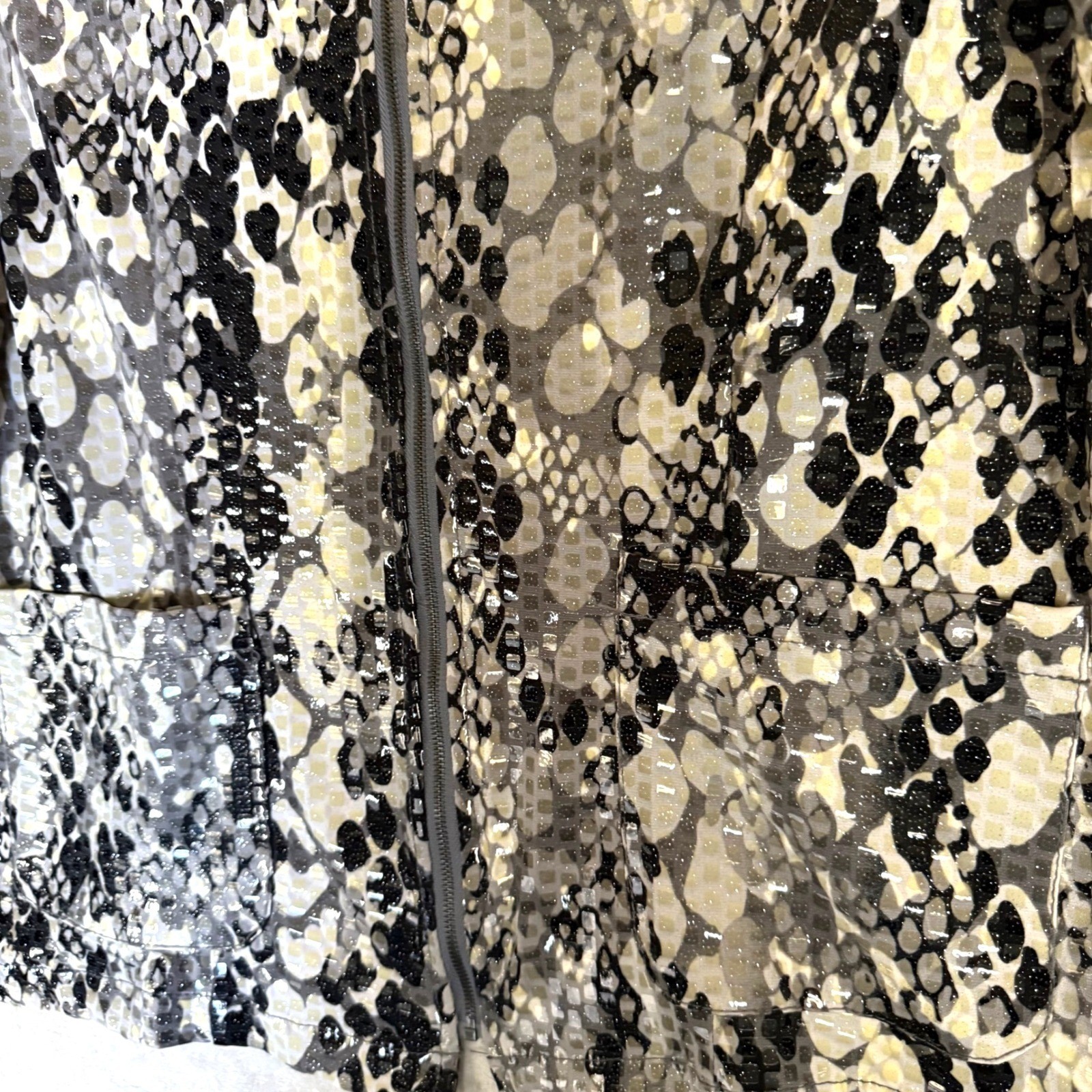 Ruby Rd Snake Print Zip Front Jacket Blazer Women… - image 6