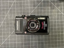 Olympus Stylus Tough TG-3 16MP Digital Camera Black TESTED W 32gb SD
