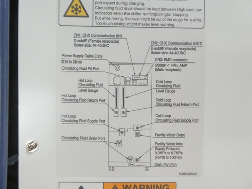 SMC INR-495-025 Recirculating Chiller THERMO CHILLER INR Series New Surplus - 第 15/20 張圖片