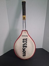Vintage Wilson T-2000 Metal Tennis Racquet w/...