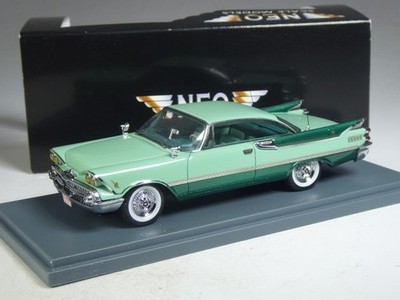(KI-03-40) Neo Scale Models 44094 Dodge Custom Royal Lancer Hardtop  1:43 in OVP
