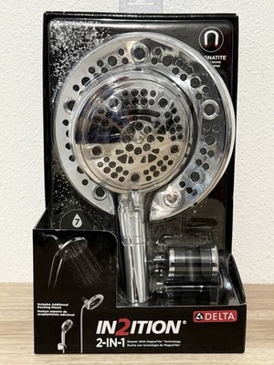Delta IN2ITION 2-In-1 Shower With MagnaTite Technology 75687D 7-Spray Settings