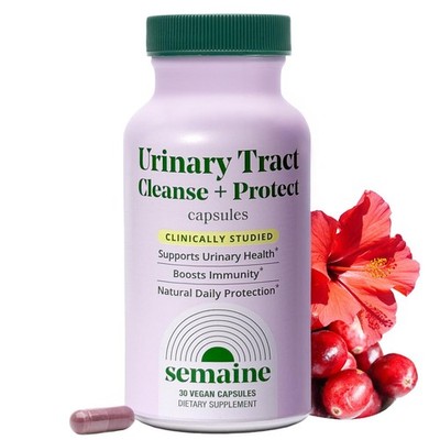Semaine Urinary Tract Cleanse & Protect   30 ct, Bladder Support Supplement f...