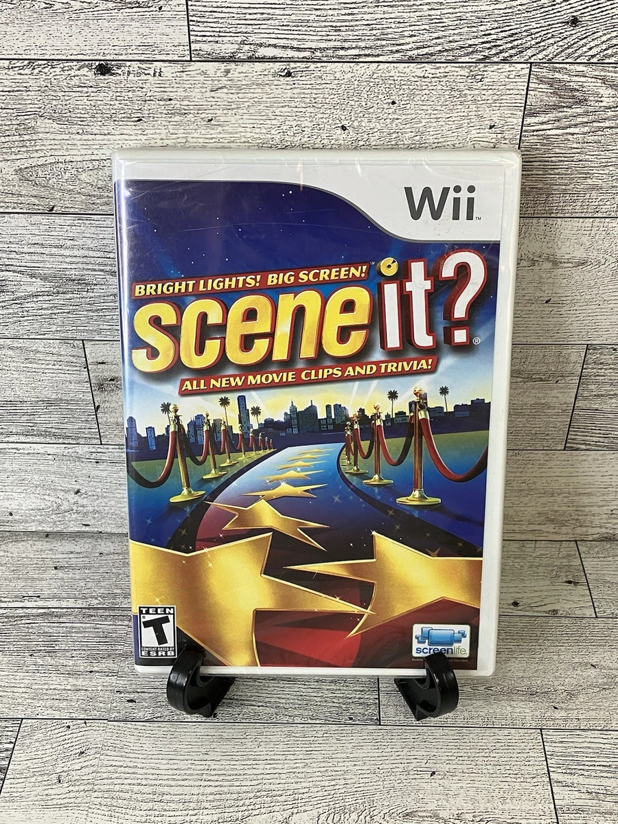 Scene It? 1ère édition COMPLET Sur Wii - Bon état, Boîtier Inclus, Jeu Familial