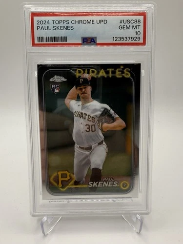 2024 Topps Chrome Update Paul Skenes True Rookie Card PSA 10 #USC88 MINT 🔥