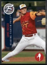 2025 Reading Fightin Phils 2nd Luke Russo RC Rookie Phillies Minor League