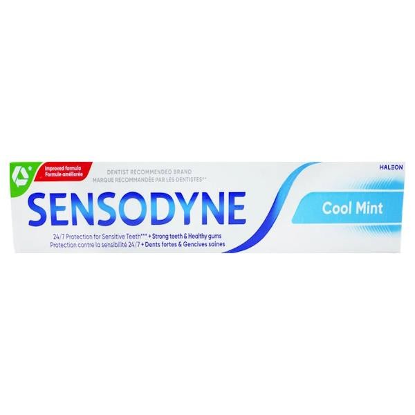 6x Sensodyne Cool Mint Toothpaste 75ml Sensitive Teeth Daily Care Fresh Breath - Image 8