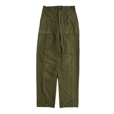 Vintage 1990s Military Og 107 Pants Army Green Essential Straight Leg 28x32