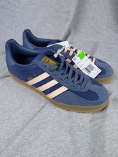 Adidas Mens 11.5 Gazelle Originals Dark Blue JI0322
