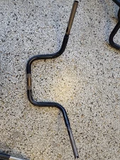 7/8" Z-Bar Handlebars – 6" Rise 11" Pullback | Black Slotted Mini Apes for Bobbe