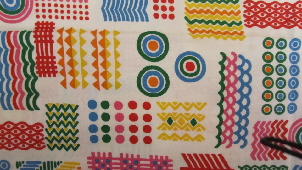 Cotton Fabric Prisms by Hoffman Inter Bright Colors Geomatric 1yd 32" x 44 - Image 4 of 4