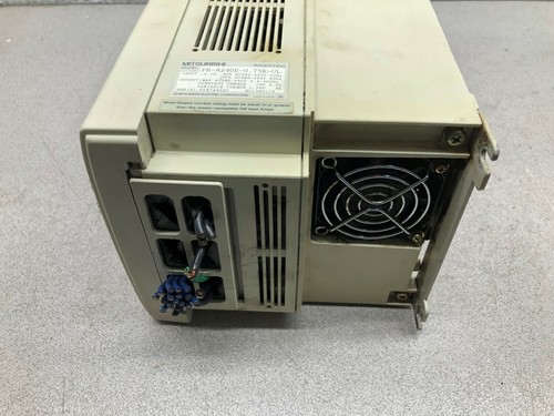 USED MITSUBISHI A200 1.5 HP 4.1 AMP 3 PH 380-460 VAC 0.2-400 HZ INVERTER DRIVE F - Picture 6 of 8
