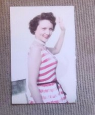 Betty White Striped Dress Refrigerator Magnet Novelty Photo Rubber Free Shipping