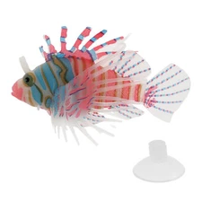 VOCOSTE Artificial Glowing Fish Fluorescent Luminous Fish Tank Ornament 1 Set