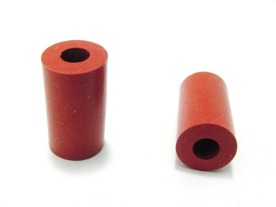 1958-63 Gm Convertible Top Sun Visor Grommets Red Sunvisor Mount Rubber Tips