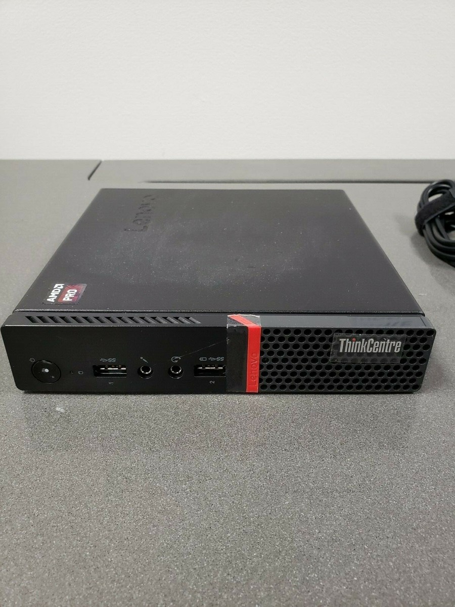 Lenovo ThinkCentre M715q Tiny PC 2.8GHz AMD PRO A10-8770E R7 8GB