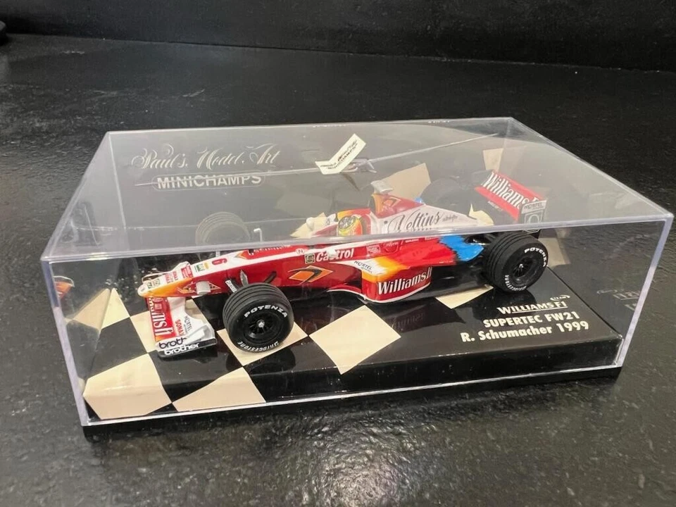 Williams F1 Supertec FW21 Ralf Schumacher 1999 Minichamps 1/43 - Photo 3/3