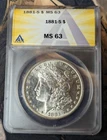 1881-S Morgan Dollar $1 MS 63 ANACS