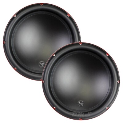 (2) Audiopipe TS-CVR10 600W 10 Inch DVC 4 Ohm Car Audio Subwoofers 10in.