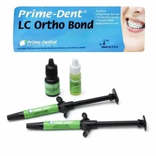 Dental Light Cure Orthodontic Resin Adhesive LC Ortho Bond Kit & Accessories