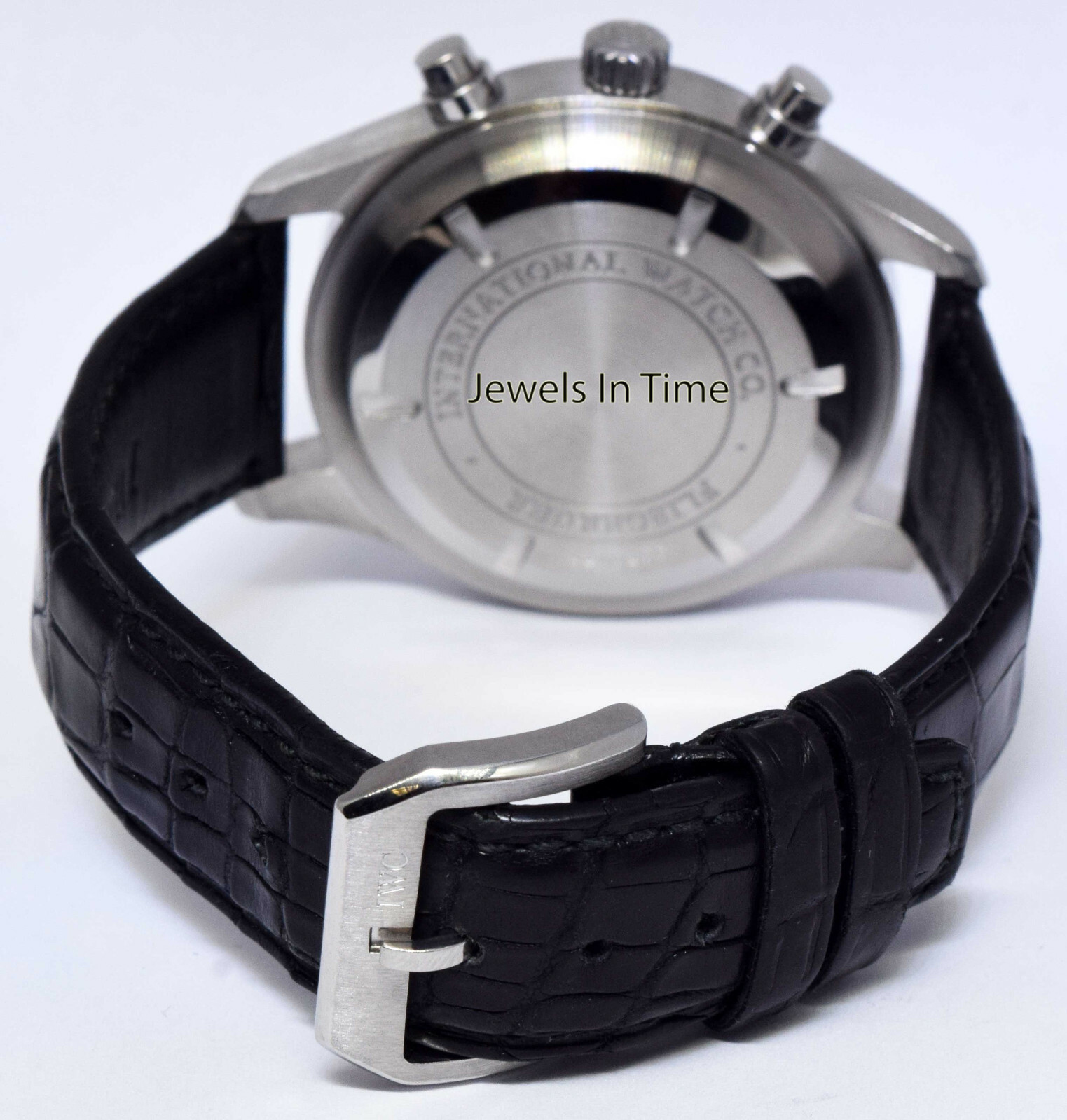 IWC Fleigeruhr Stainless Steel Automatic Mens Pilot Watch 3717 image